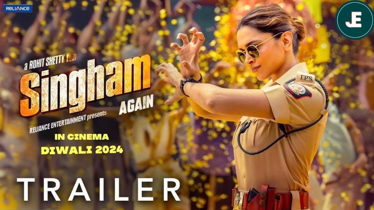Singham Again Trailer: मां बनने के बाद पहली बार बड़े परदे पर 'लेडी सिंघम' के रोल में खतरनाक स्टंट करते नजर आएंगी दीपिका पादुकोण
