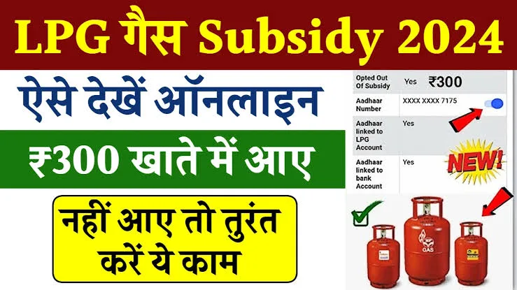 LPG Gas Subsidy Check: सरकार ने जनता को दिया नए साल का तोफा,,गैस सब्सिडी की नई क़िस्त जारी
