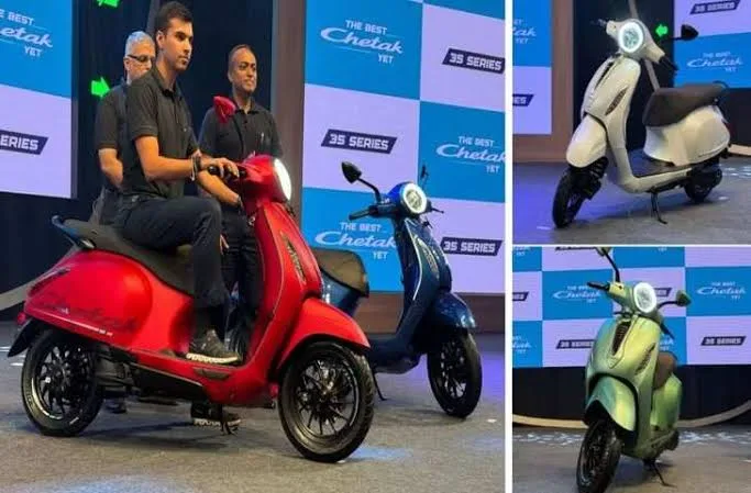 153KM की रेंज और दमदार फिचर्स के साथ भारत में लॉन्च हुआ सबसे सस्ता Bajaj Chetak Electric Scooter