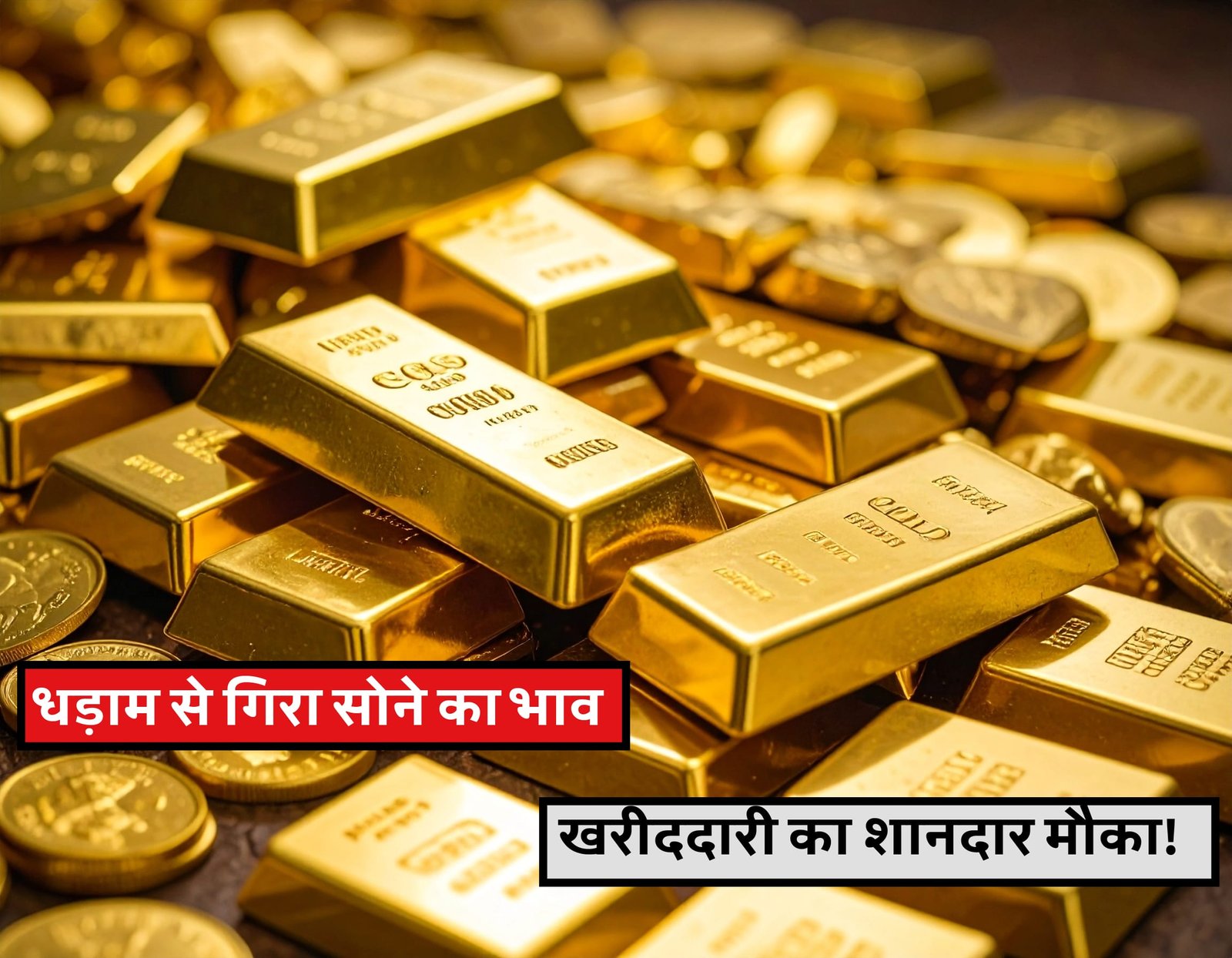 Gold Price Today: सोने-चांदी की कीमतों में आई बड़ी गिरावट! जानें आपके शहर में आज का रेट और खरीदने का सही मौका