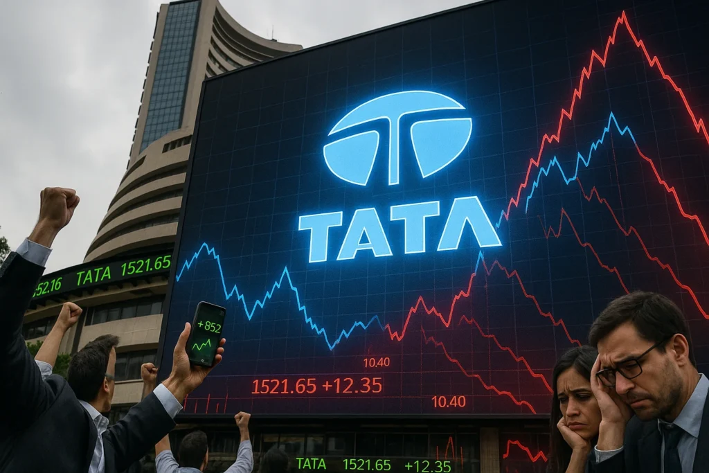 शेयर बाज़ार में Tata का धमाका! निवेशक मनाएं जश्न या करें चिंता?