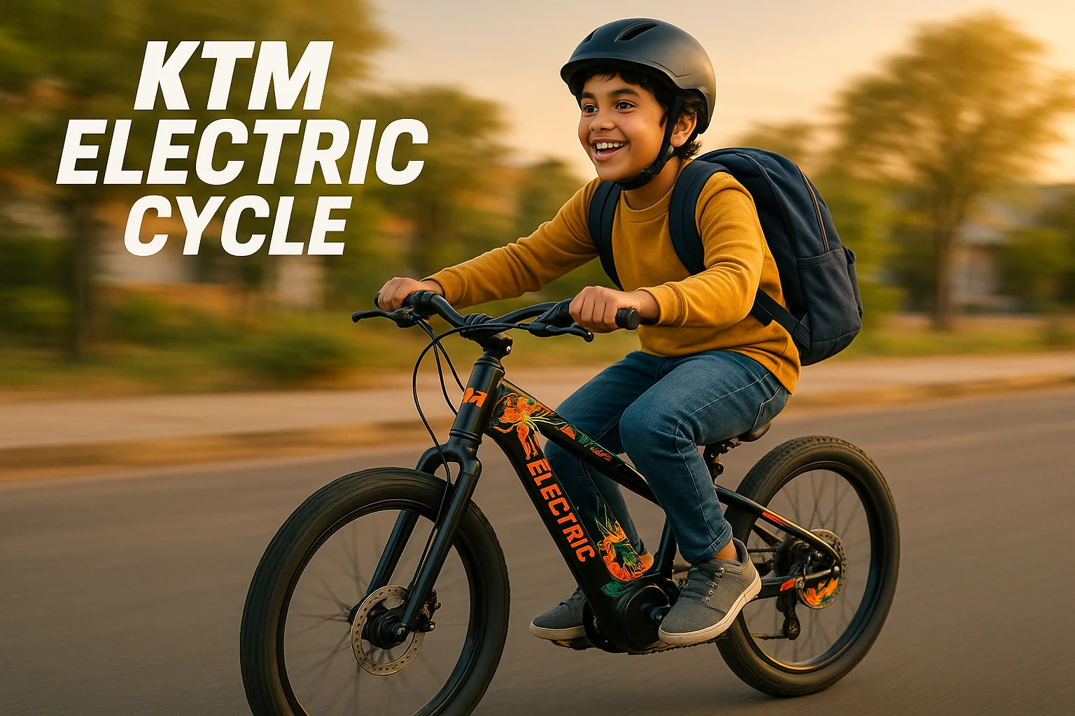 KTM ने बच्चों के लिए बनाई सपनों की सवारी! स्टाइलिश KTM Electric Cycle सिर्फ ₹7999 में!