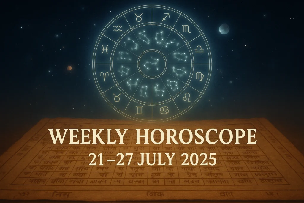 Weekly Horoscope (21 से 27 जुलाई 2025): इस हफ्ते किस पर होगी भोलेनाथ की कृपा और किस पर शनि की दृष्टि? जानें साप्ताहिक राशिफल