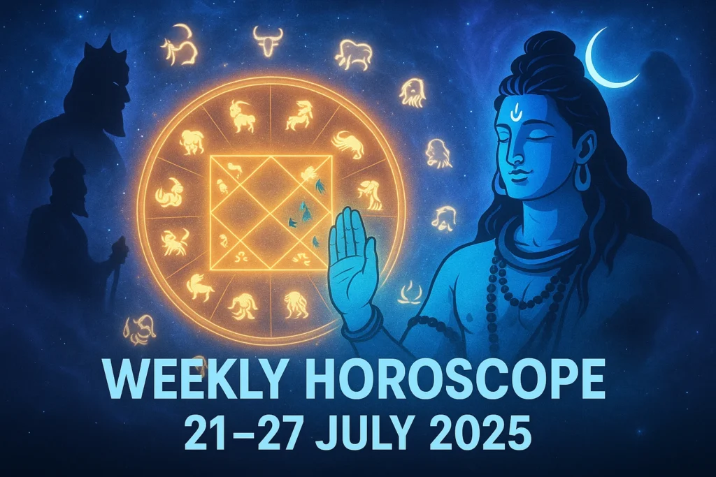 Weekly Horoscope (21 से 27 जुलाई 2025): इस हफ्ते किस पर होगी भोलेनाथ की कृपा और किस पर शनि की दृष्टि? जानें साप्ताहिक राशिफल