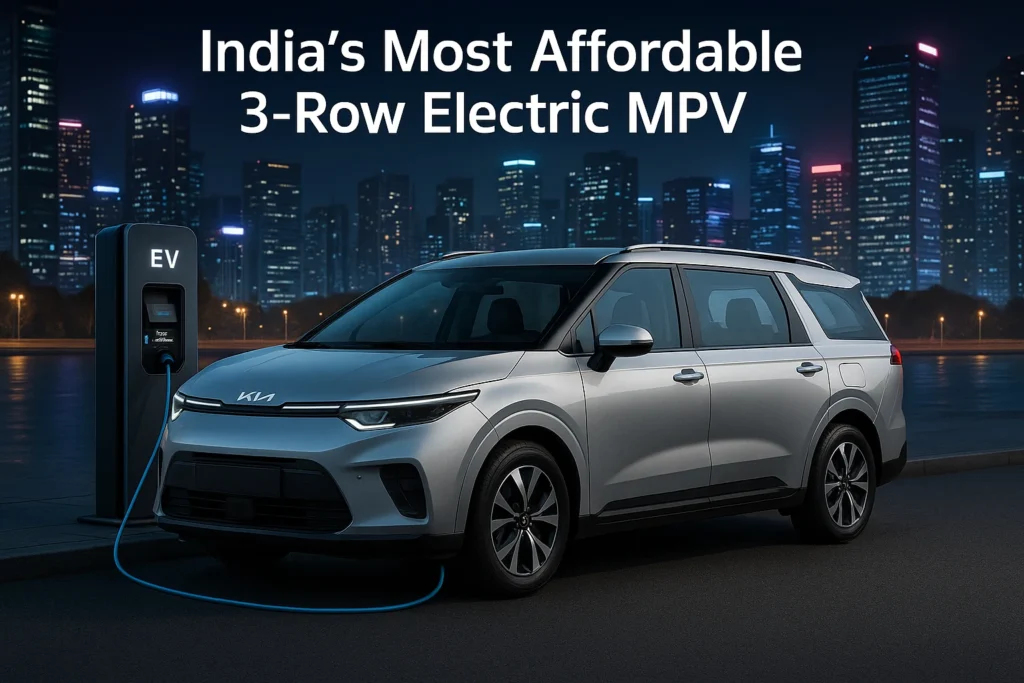 Kia Carens Clavis EV की धमाकेदार एंट्री!! 490 KM रेंज वाली EV सिर्फ ₹17.99 लाख में! बुकिंग शुरू