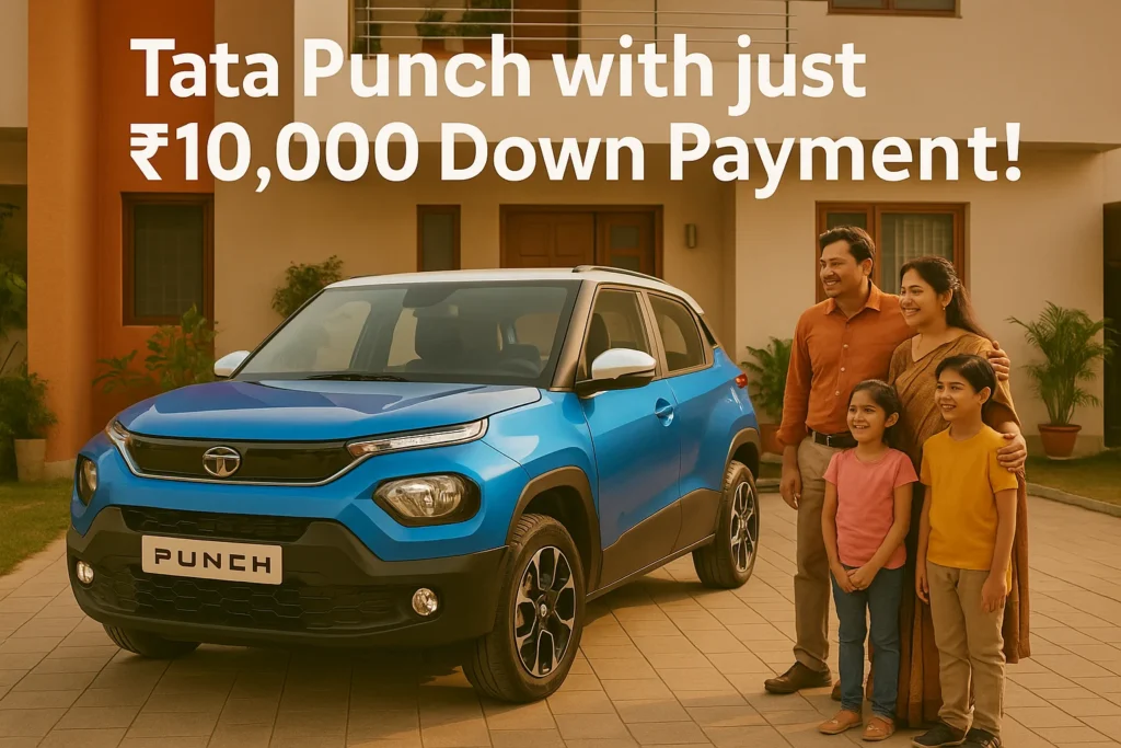 Tata Punch Easy EMI Plan: क्या सिर्फ ₹10,000 देकर टाटा पंच खरीद सकते हैं? जानिए डाउन पेमेंट और EMI की पूरी डिटेल