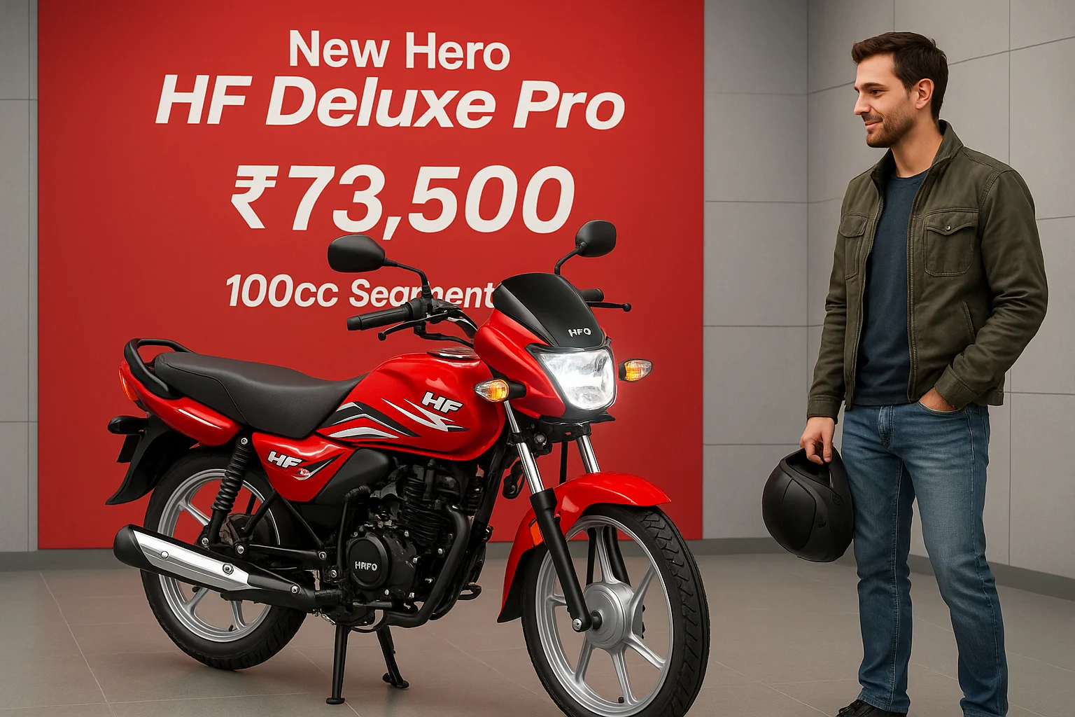 HF Deluxe Pro का मेकओवर! Hero ने पेश की 2025 की सबसे स्टाइलिश 100cc बाइक
