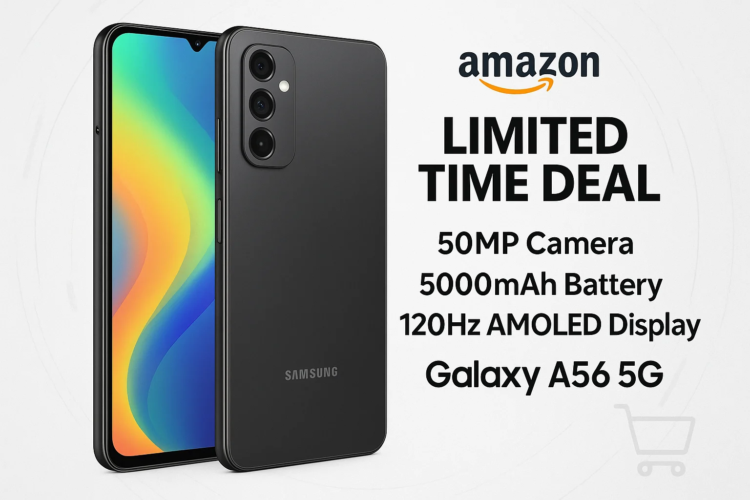 Amazon पर तगड़े डिस्काउंट पर मिल रहा Samsung Galaxy A56 5G, जानिए कैसे मिलेगा ऑफर