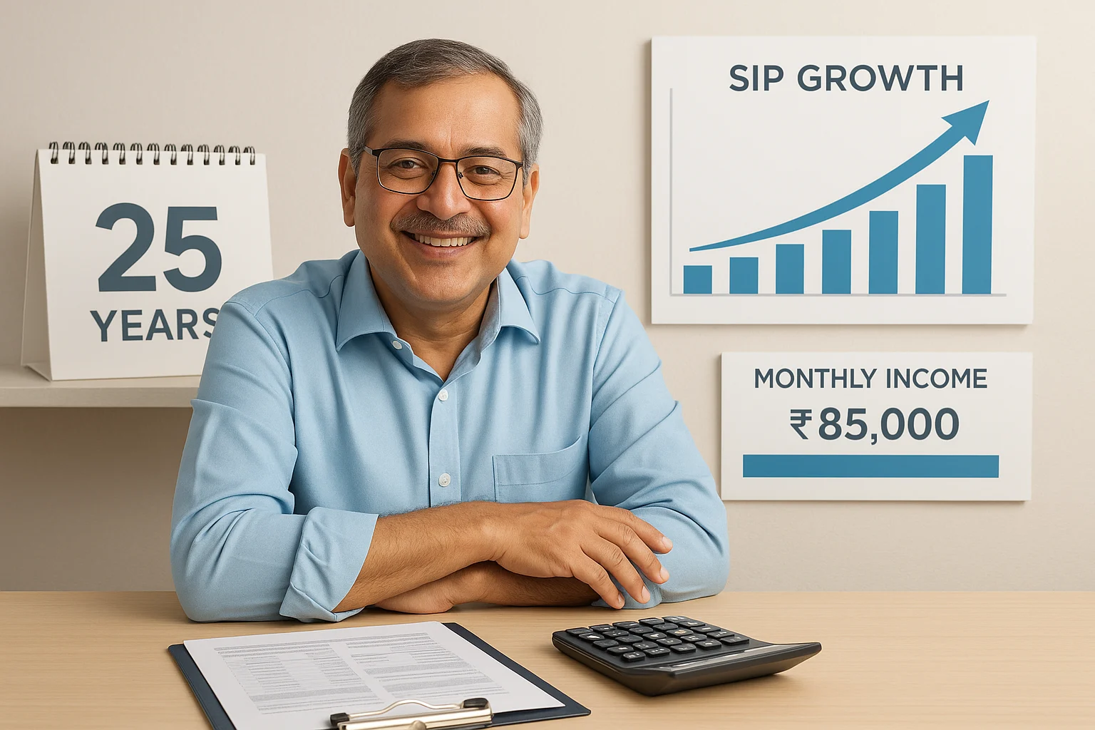 SIP से बनाएं मजबूत भविष्य: हर महीने ₹5000 निवेश कर रिटायरमेंट के बाद पाएं ₹85,000 की मासिक आय!