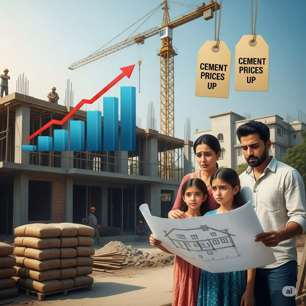 सीमेंट के दामों ने तोड़े आम आदमी के सपने!! Cement price में तगड़ी उछाल की तैयारी! सपनों का घर बनाना पड़ेगा भारी
