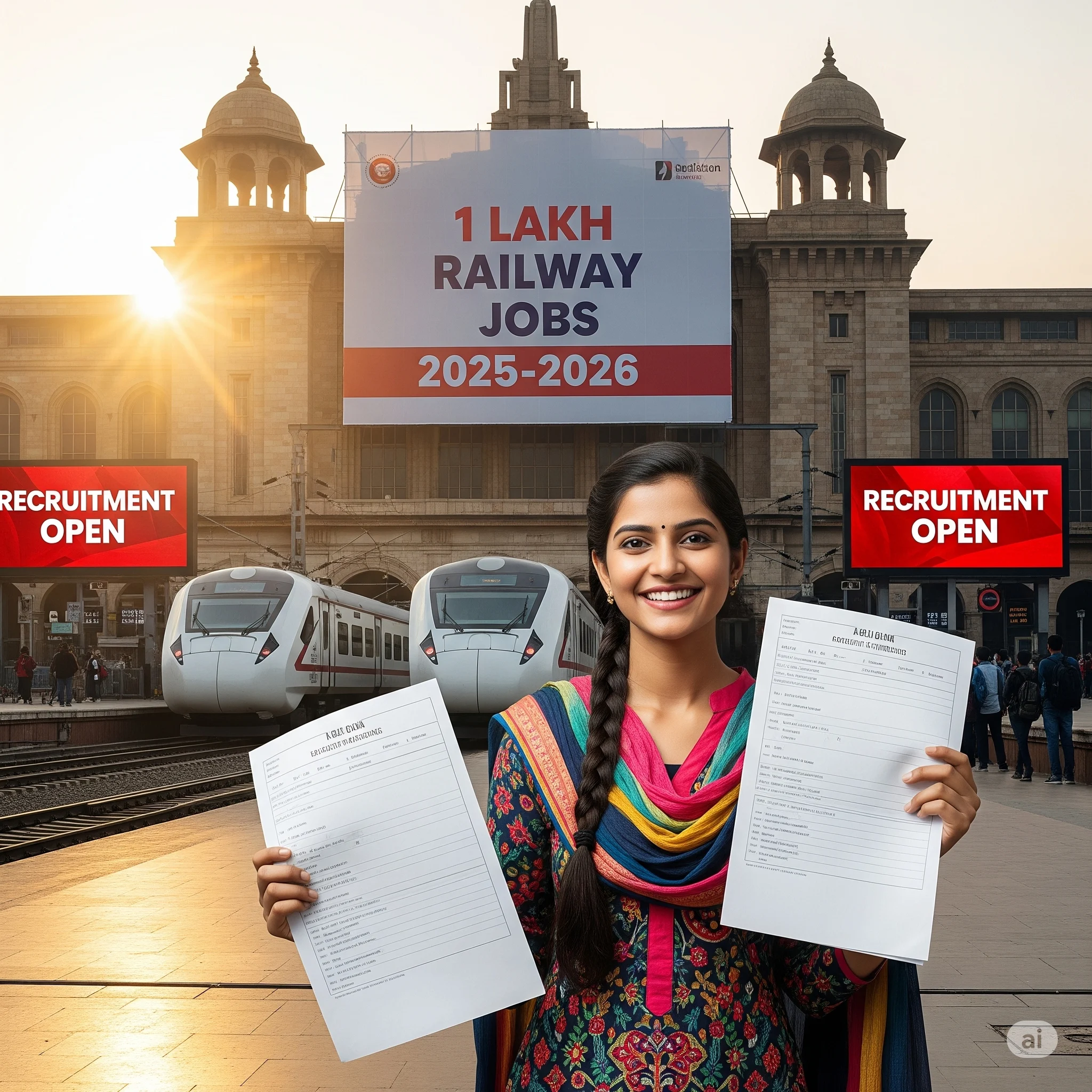 Indian Railway Hiring 2025: अबकी बार रेलवे पार! भारतीय रेलवे कर रहा है 1 लाख पदों पर बंपर भर्ती