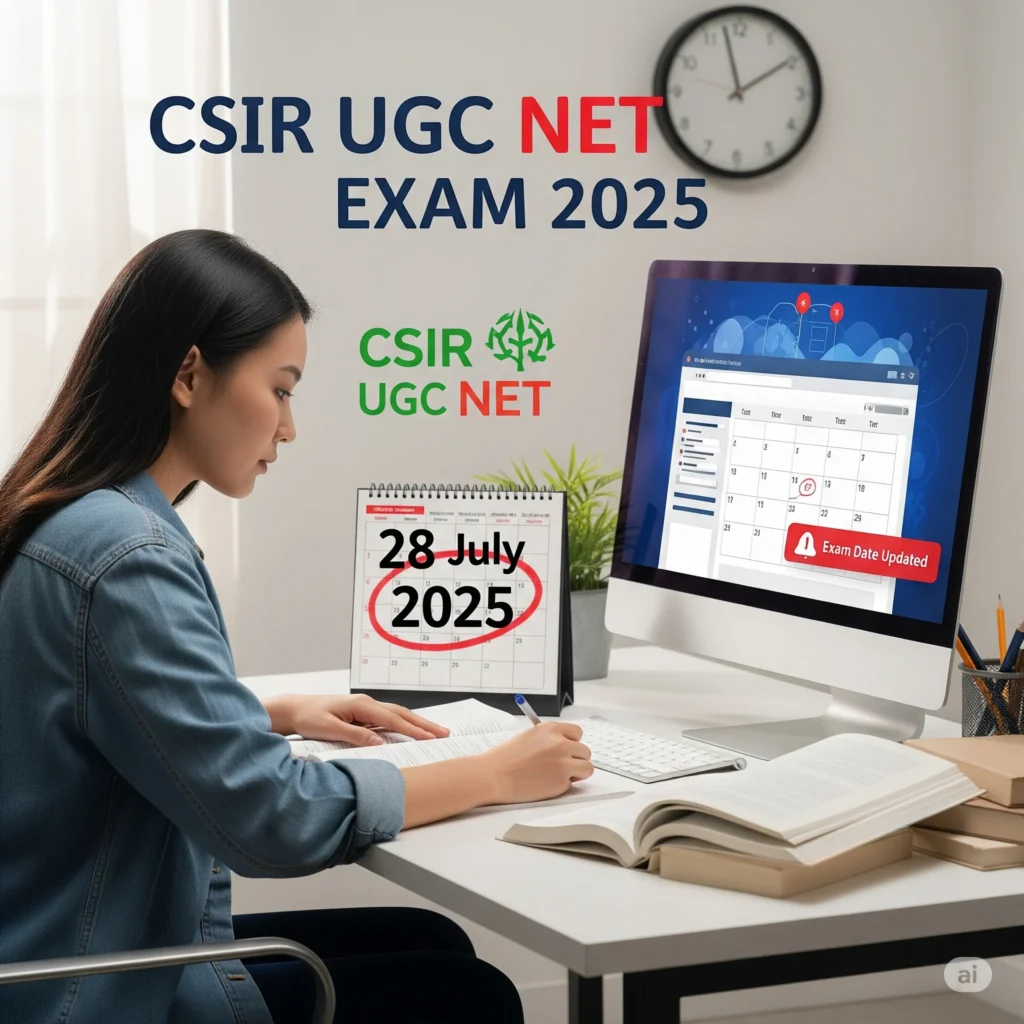CSIR UGC NET 2025 शेड्यूल में बड़ा बदलाव! ये रहा नया टाइम टेबल