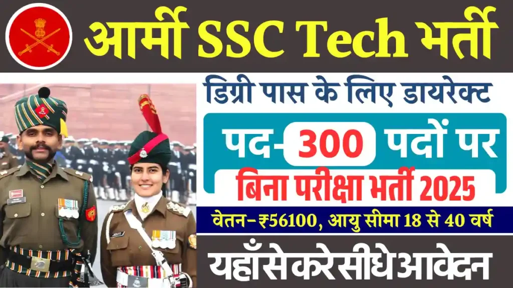 Indian Army SSC Bharti 2025: इंजीनियरिंग ग्रेजुएट्स के लिए सुनहरा मौका, ऐसे करें आवेदन