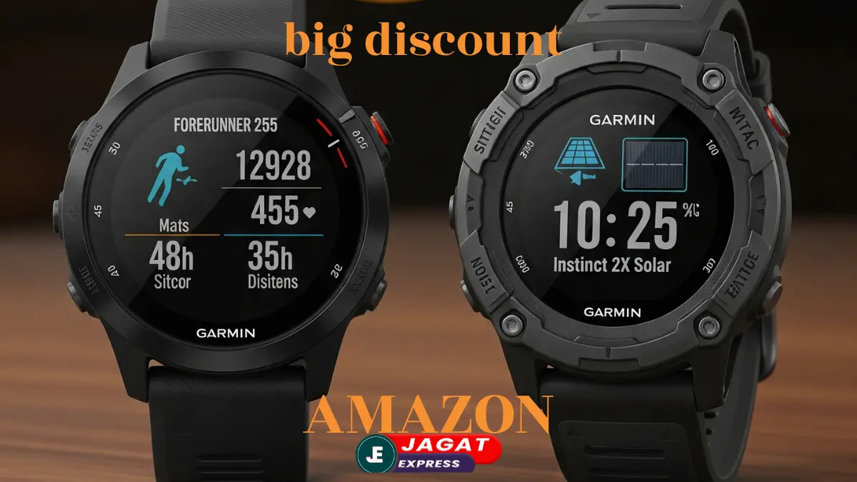 Garmin ki watch दो सुपरहिट स्मार्टवॉच पर बंपर छूट! Amazon ने लगा दी आग