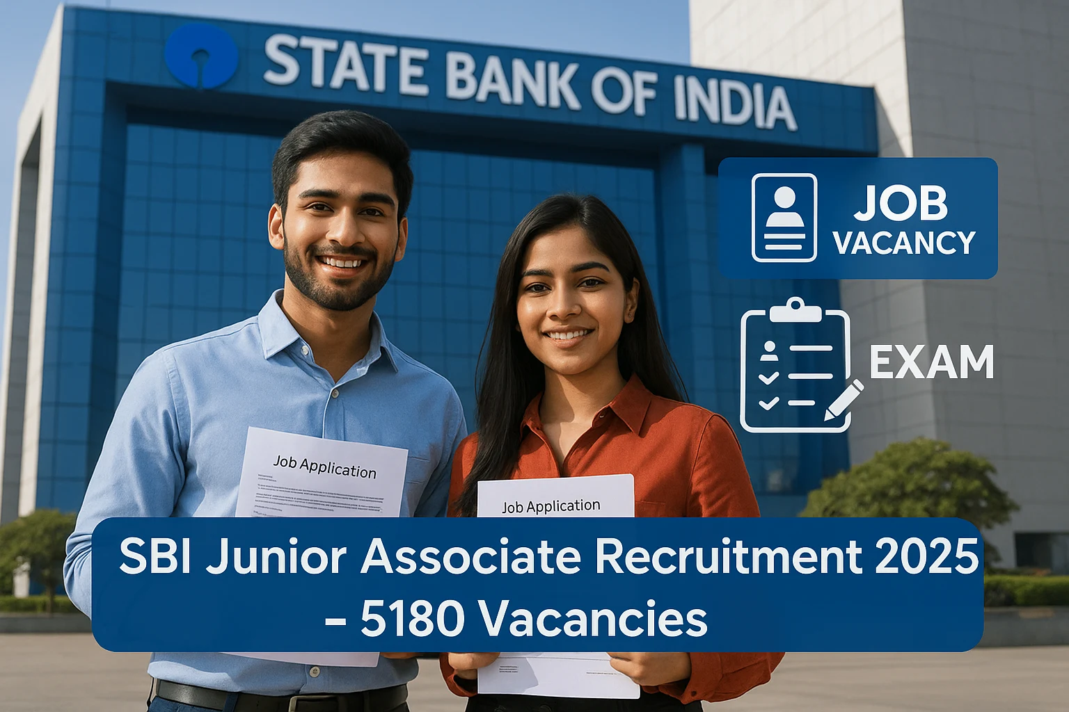 SBI में नौकरी पाने का सुनहरा मौका, जूनियर एसोसिएट के 5 हजार से अधिक पदों पर भर्ती, जानें आवेदन प्रक्रिया