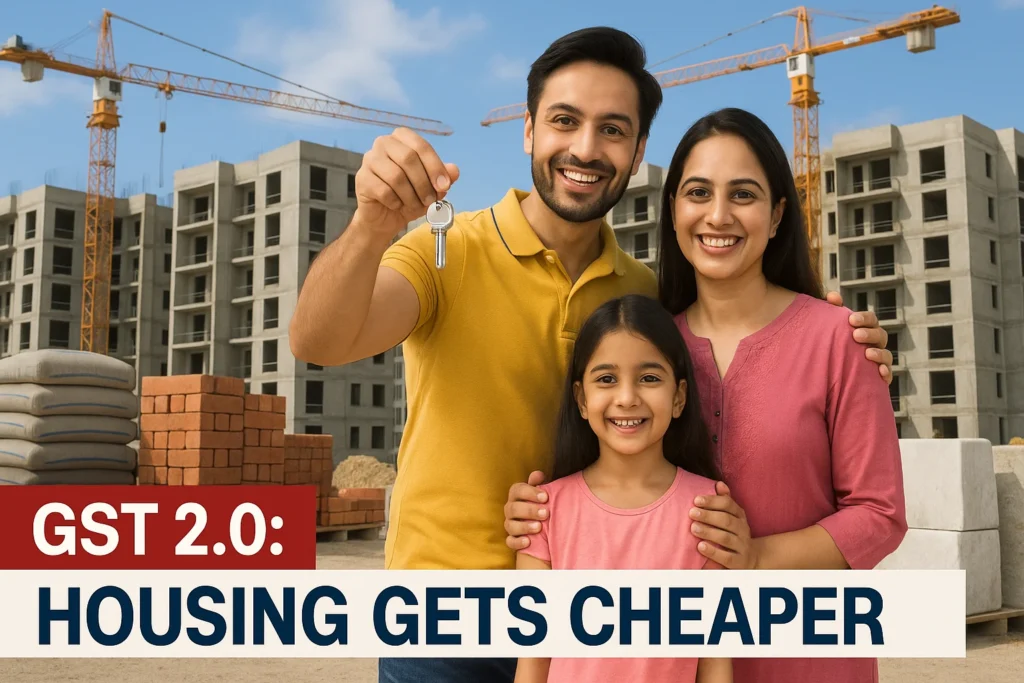 अब घर खरीदना होगा आसान! GST 2.0 से Real Estate सेक्टर में आया बड़ा भूचाल, जानें कैसे मिलेगा सस्ता मकान