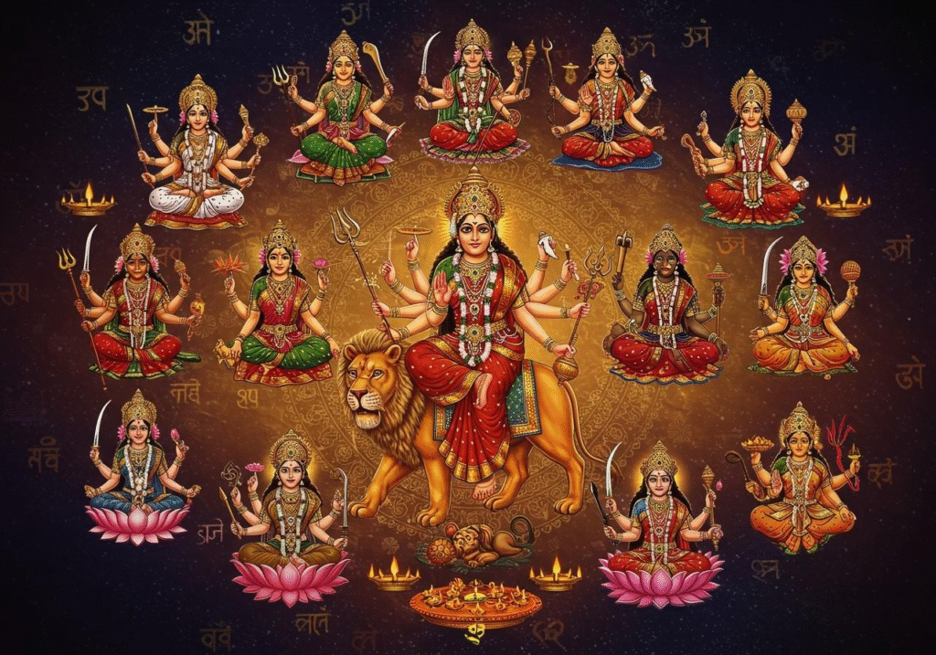 NAVRATRI: खुशियों, शक्ति, और नई शुरुआत का संदेश देता है।