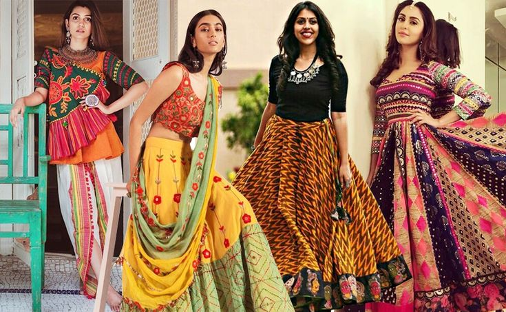 GARBA STYLE :पारंपरिक chaniya cholis से लेकर modern fusion lehenga