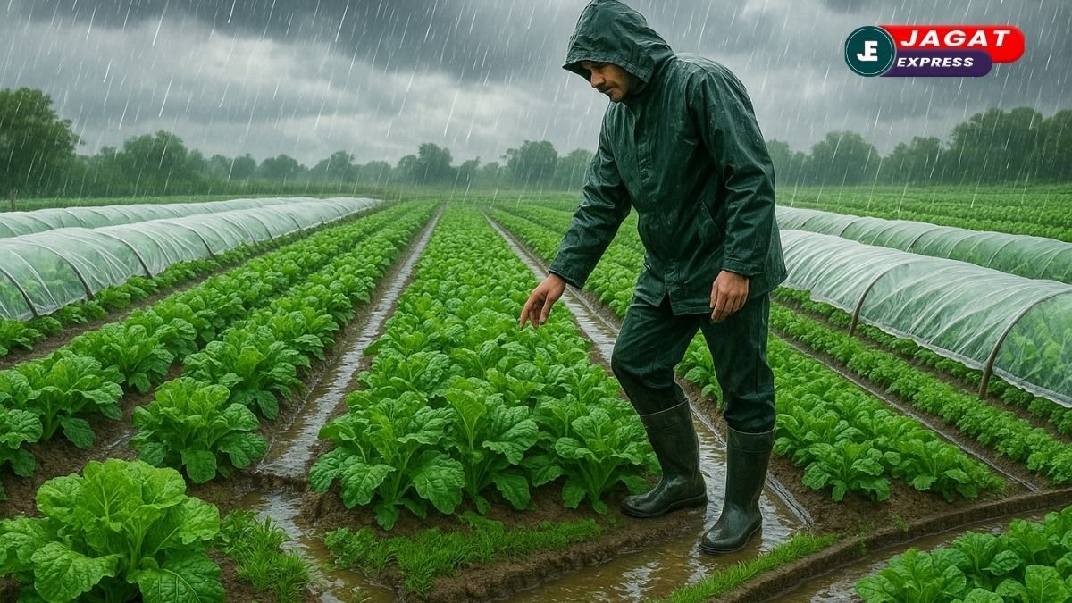 किसान ध्यान दें: भारी बारिश में सब्जी फसल को नुकसान से बचाने के तरीके