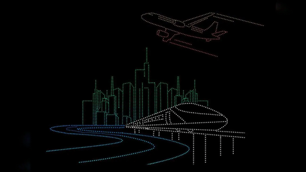 drone show bhopal:मध्यप्रदेश के 70वें स्थापना दिवस संबंधी विशाल समारोह