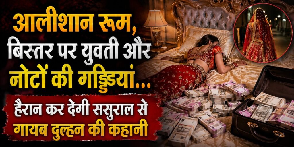 आलीशान कमरे में नोटों की गड्डियां… शादी के कुछ दिन बाद गायब हुई दुल्हन, हैरान कर देगी गायब दुल्हन की कहानी!